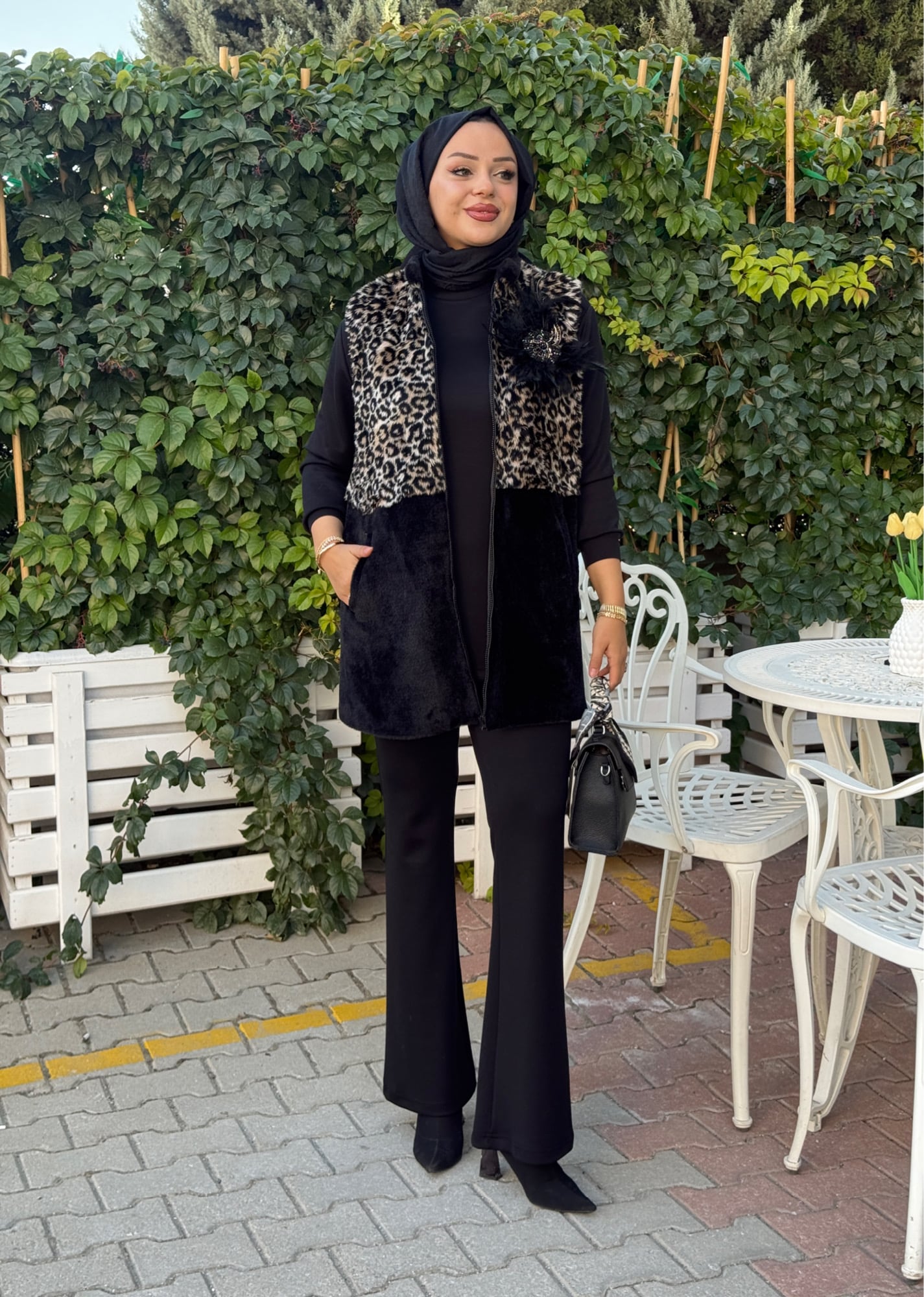 Pureva leoparli angora takim